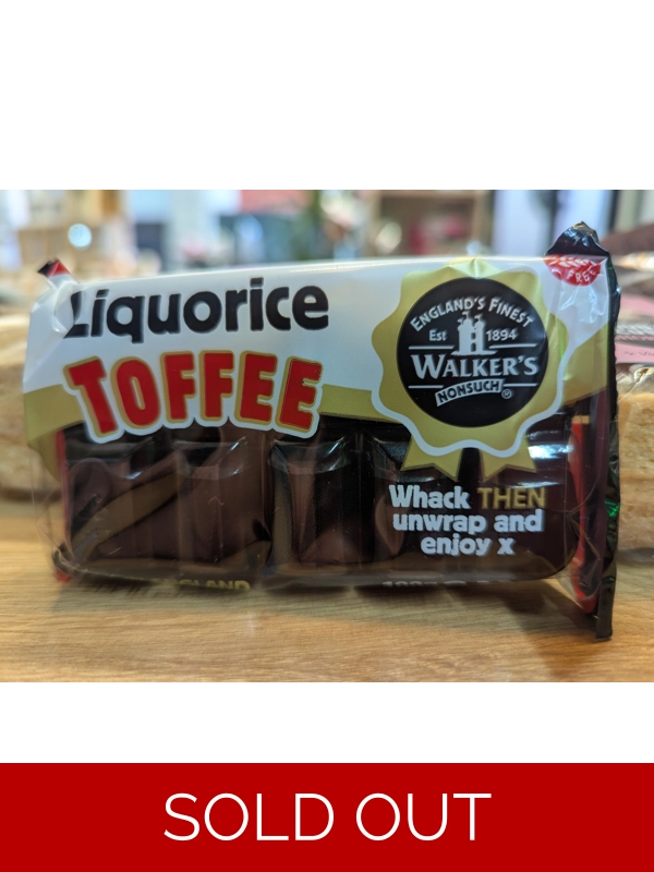Liquorice Toffee 100g
